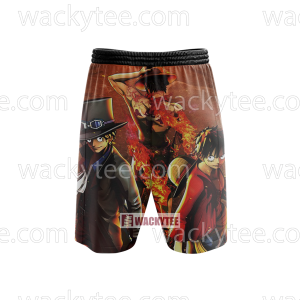 One Piece: Luffy - Ace - Sabo Beach Short