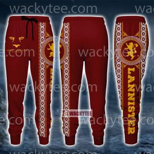 House Lannister Game Of Thrones Jogging Pants