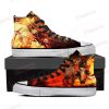 One Piece Portgas D. Ace 3D High Top Shoes