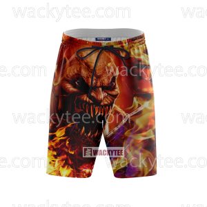 Mortal Kombat Baraka 3D Beach Shorts