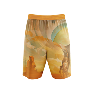 One Piece Trafalgar D. Water Law 3D Beach Shorts