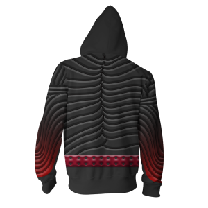 Kingdom Hearts Vanitas Cosplay 3D Zip Up Hoodie Jacket