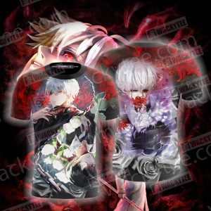 Tokyo Ghoul Kaneki Ken Unisex 3D T-shirt