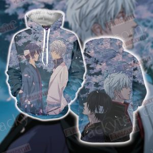 Gintama Shinsuke Takasugi And Gintama 3D Hoodie