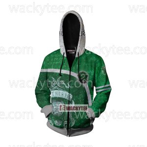 07 f ziphoodie slytherin wacky