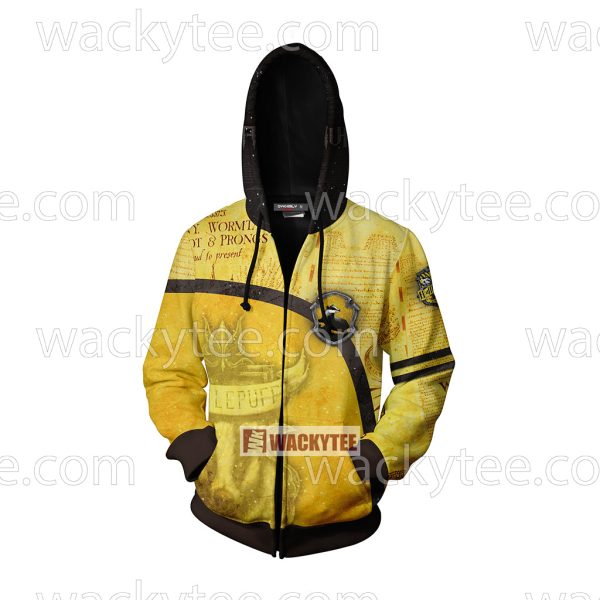 07 f ziphoodie hufflepuff wacky