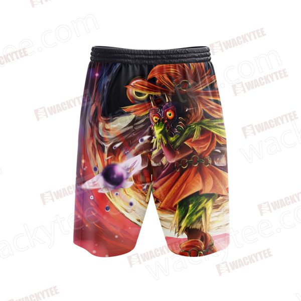 The Legend Of Zelda Skull Kid 3D Beach Shorts