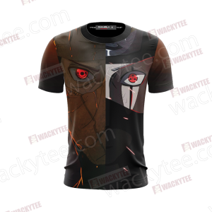 Naruto Obito And Kakashi 3D T-shirt