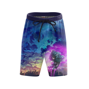 Attack On Titan: Levi 3D Beach Shorts