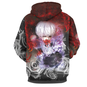 Tokyo Ghoul Kaneki Ken Unisex 3D Hoodie