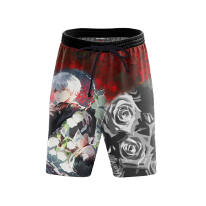 Tokyo Ghoul Kaneki Ken Unisex 3D Beach Short