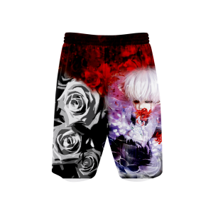 Tokyo Ghoul Kaneki Ken Unisex 3D Beach Short