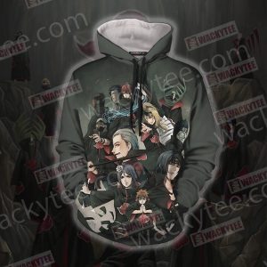 Naruto Akatsuki 3D Hoodie