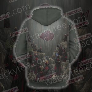 Naruto Akatsuki 3D Hoodie