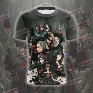 Naruto Akatsuki 3D T-shirt