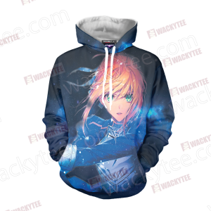 Fate/Stay Night Saber 3D Hoodie