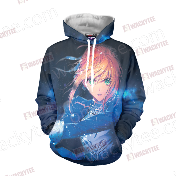 Fate/Stay Night Saber 3D Hoodie