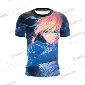 Fate/Stay Night Saber 3D T-shirt