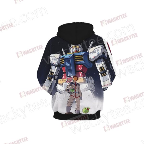 Mobile Suit Gundam RX-78 Gundam 3D Hoodie