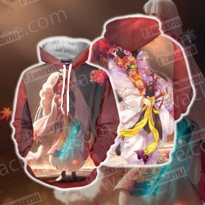 Inuyasha Sesshomaru And Rin 3D Hoodie