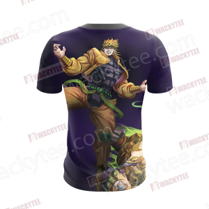 Jojo’s Bizarre Adventure Dio Brando And The World 3D T-shirt