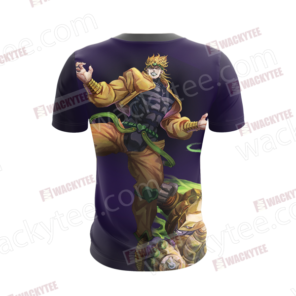 Jojo’s Bizarre Adventure Dio Brando And The World 3D T-shirt