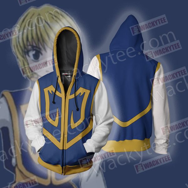 Hunter x Hunter Kurapika Cosplay Zip Up Hoodie Jacket