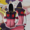 Hunter x Hunter Hisoka Cosplay Zip Up Hoodie Jacket