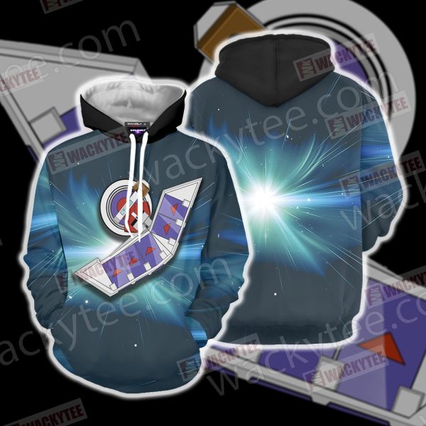 Yu Gi Oh! Duel Dick System 3D Hoodie