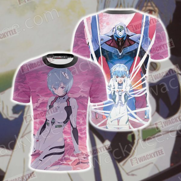 Shin Seiki Evangelion Ayanami Rei 3D T-shirt