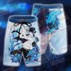 Blue Exorcist Rin Okumura 3D Beach Shorts