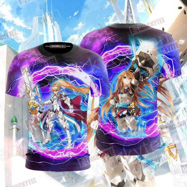 Elsword Chung Iron Paladin 3D T-shirt