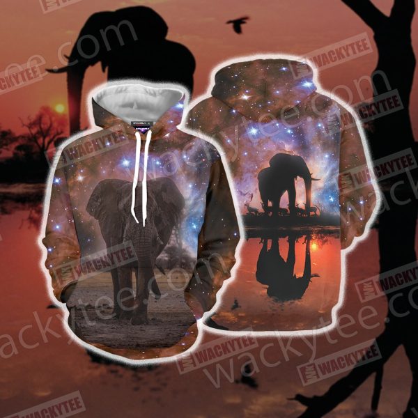 Elephant 3D Hoodie