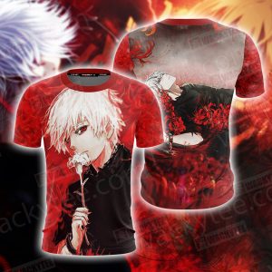 Tokyo Ghoul Kaneki Ken Unisex 3D T-shirt