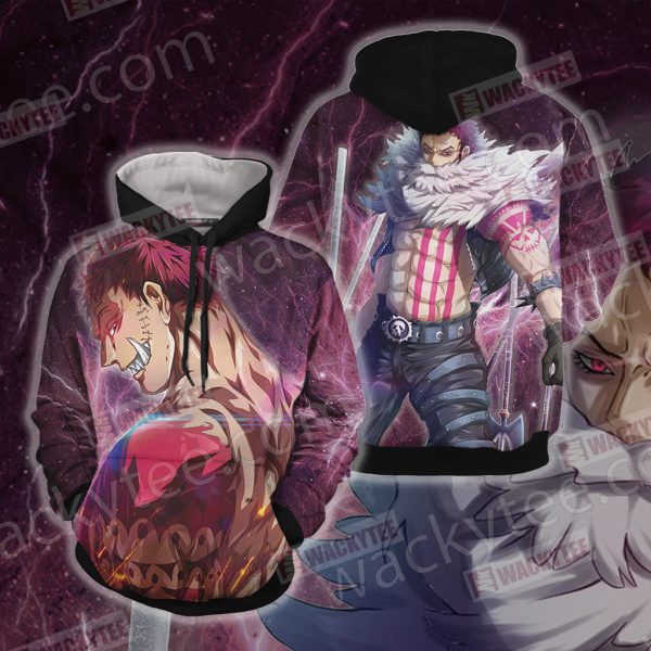 One Piece Charlotte Katakuri 3D Hoodie