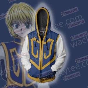 Hunter x Hunter Kurapika Cosplay Zip Up Hoodie Jacket