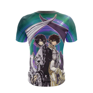 Code Geass Suzaku and Lelouch 3D T-shirt