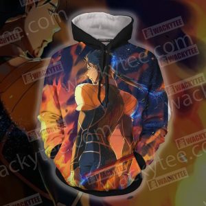 Fate/Stay Night Lancer 3D Hoodie