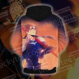 Fate/Stay Night Lancer 3D Hoodie