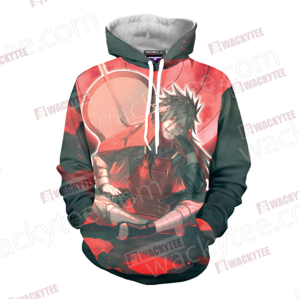 Naruto Uchiha Madara 3D Hoodie