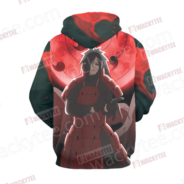 Naruto Uchiha Madara 3D Hoodie