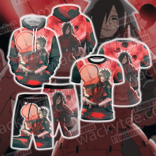 Naruto Uchiha Madara 3D Hoodie