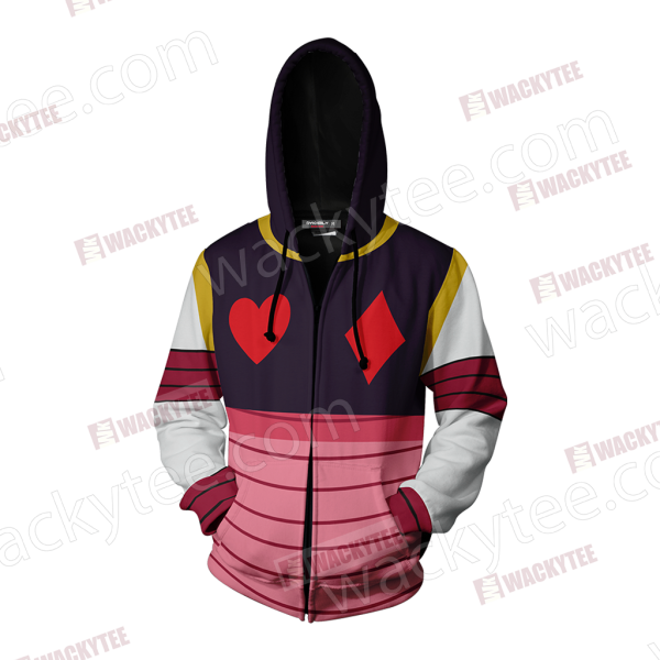 Hunter x Hunter Hisoka Cosplay Zip Up Hoodie Jacket