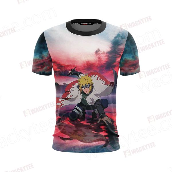 Naruto Uzumaki Minato 3D T-shirt