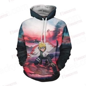 Naruto Uzumaki Minato 3D Hoodie