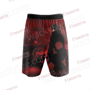 Naruto Uchiha Itachi 3D Beach Shorts