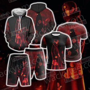 Naruto Uchiha Itachi 3D Beach Shorts