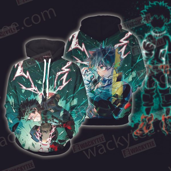 My Hero Academia Deku (Izuku Midoriya) 3D Hoodie