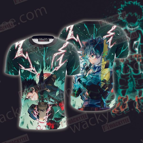 My Hero Academia Deku (Izuku Midoriya) Unisex 3D T-shirt