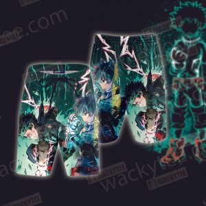 My Hero Academia Deku (Izuku Midoriya) Beach Shorts